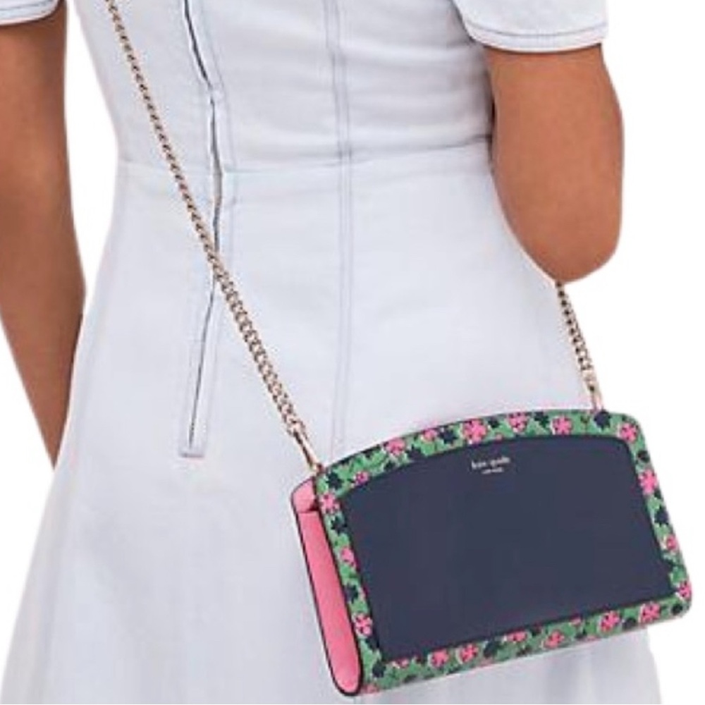 Kate Spade Hibiscus Tea Jacqueline East West Crossbody
